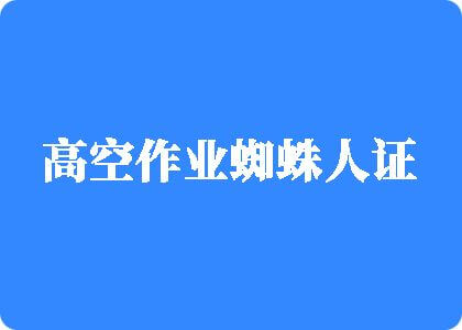 骚逼痒痒想要大鸡巴操的视频高空作业蜘蛛人证